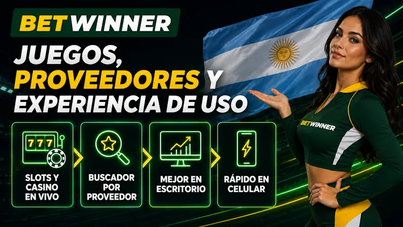 Juegos, proveedores y experiencia de uso